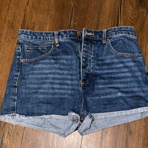 High Waisted Forever 21 Denim Shorts